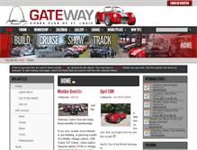 Tablet Screenshot of gatewaycobraclub.com